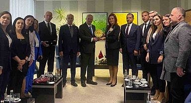 ATO Başkanı Baran'dan Kosova Cumhurbaşkanı Sadriu'ya ziyaret