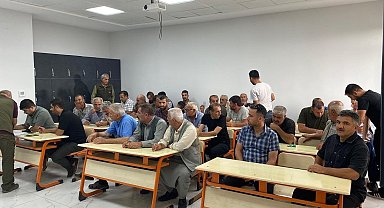 Avcılar sınava girdi