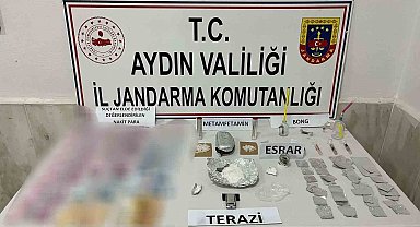 Aydın jandarması uyuşturucuya geçit vermiyor