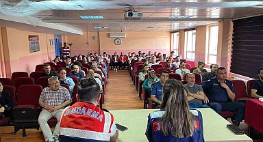 Aydın jandarması vatandaşları bilgilendiriyor