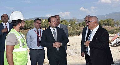 Aydın Sağlık Müdürü Şenkul, Çine'de incelemelerde bulundu