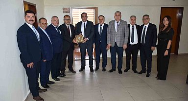 Aydın Ticaret Borsası Heyeti, İl Tarım ve Orman Müdürü Altıntaş ile görüştü