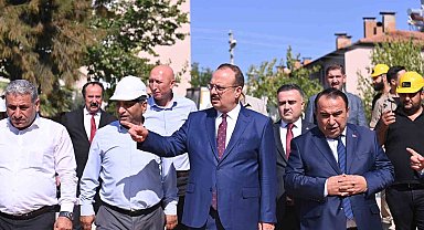 Aydın Valisi Canbolat, Bozdoğan'da incelemelerde bulundu