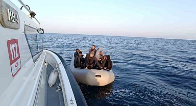 Aydın'da 36 düzensiz göçmen kurtarıldı