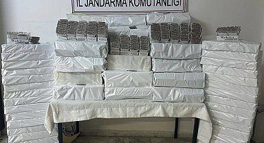 Aydın'da 66 bin doluma hazır bandrolsüz sigara paketi ele geçirildi