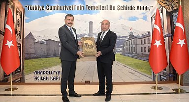 Azerbaycan Heyeti'nden Vali Çiftçi'ye ziyaret