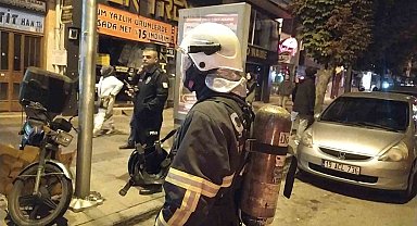 Baca yangını paniğe neden oldu