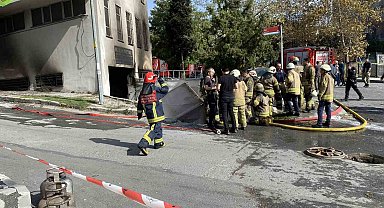 Bağcılar'da bir hurdacıda patlama meydana geldi: 5 yaralı