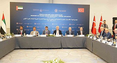 Bakan Ömer Bolat: ''BAE ile ikili ticaret hacminin 25 milyar dolara ulaşmasını hedefliyoruz''