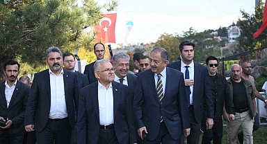 Bakan Özhaseki Yenilenen Ali Dağı Mesire Alanını Hizmete Açtı