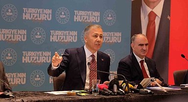 Bakan Yerlikaya: "Bir tane çetenin bile nefes almasını istemiyoruz"