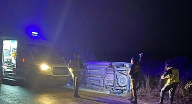 Balıkesir'de trafik kazası: 1 ölü, 2 yaralı