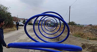 Barış Mahallesi'nin içme suyu hattı yenilendi