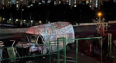 Başakşehir'de feci kaza: 1 ölü, 1 yaralı