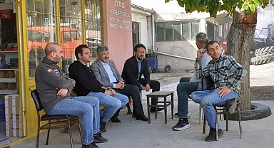 Başkan Akçadurak: "Her zaman vatandaşlarımızla birlikteyiz "