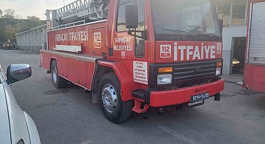 Başkan Aktaş'tan Arpaçay'a tam donanımlı itfaiye aracı