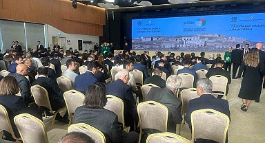 Başkan Arslan, kurtarılan Karabağ bölgesinde incelemelerde bulundu