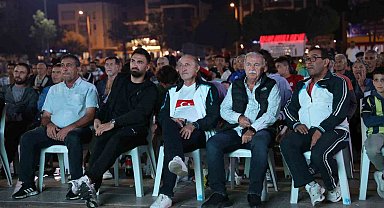 Başkan Atabay, milli heyecana ortak oldu