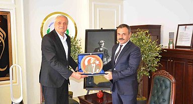 Başkan Bakkalcıoğlu İl Emniyet Müdürü Kalaycı ile bir araya geldi