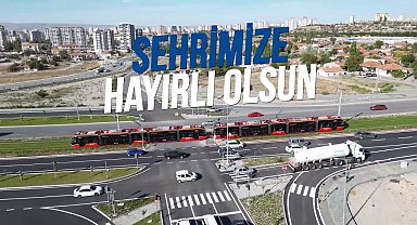 Başkan Büyükkılıç: "Yeni tramvay hattını hizmete açıyoruz"