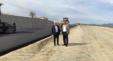 Başkan Çalışkan, Hisarcık-Gediz yolunda inlemelerde bulundu