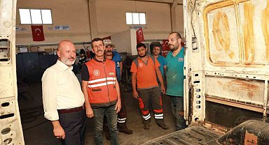 Başkan Çolakbayrakdar, "Atölyemiz, sanayi sitesi gibi çalışıyor"