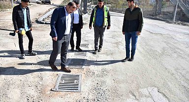 Başkan Doğan, sıcak asfalt yapılacak bölgelerdeki çalışmalarını yerinde inceledi