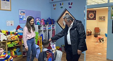 Başkan Koloğlu okulları gezdi taleplerini dinledi