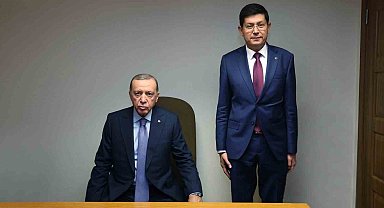 Başkan Özcan, Cumhurbaşkanı Erdoğan ile görüştü