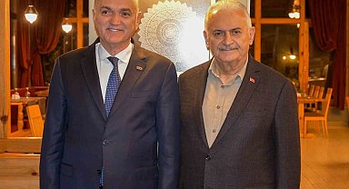 Başkan Özlü, Yıldırım ile görüştü