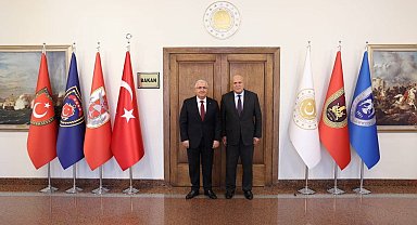 Başkan Pekmezci, Bakan Güler ile görüştü