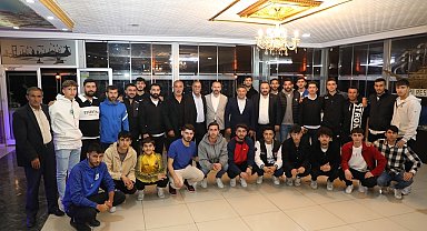 Başkan Şayir, Dilovası Belediyespor'u ağırladı