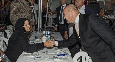 Başkan Soyer'den Şehit Polis Şimşek'in ailesine taziye