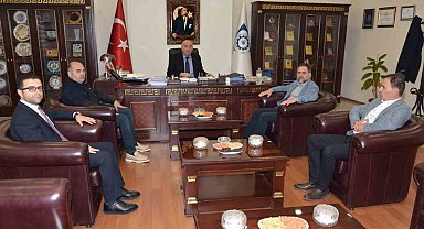 Başkan Uçar'dan ETSO'ya ziyaret