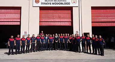 Başkan Vekili Subaşı, itfaiye çalışanlarıyla bir araya geldi