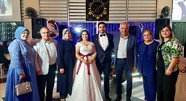 Başkan Yaman, genç çiftin mutluluğuna ortak oldu