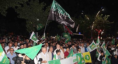 Batman'da Filistin'e destek açıklaması