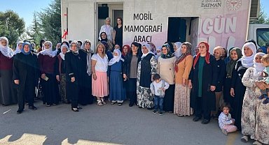 Batman'da köyde yaşayan kadınlara kanser taraması