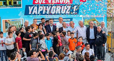 Bayraklı'nın beşinci anaokulu için temel atıldı