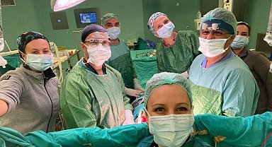 Bel ağrısıyla gelen hastanın aort damarının yırtıldığı anlaşıldı