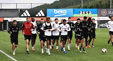 Beşiktaş, Galatasaray maçı hazırlıklarına devam etti