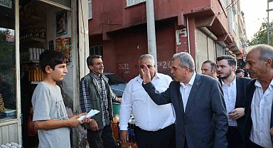 Beyazgül, çarşı pazar esnafını yalnız bırakmıyor