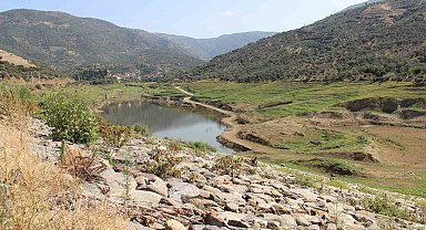 Beydağ Barajı tamamen kurudu