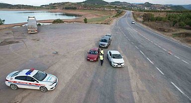 Bilecik'te 876 araç ve sürücüsü denetlendi