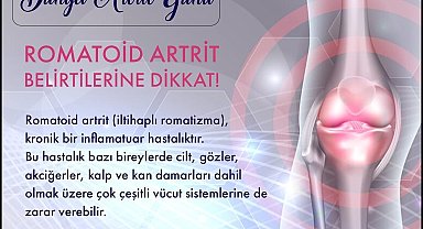 Bilge'den Dünya Artrit Günü açıklaması