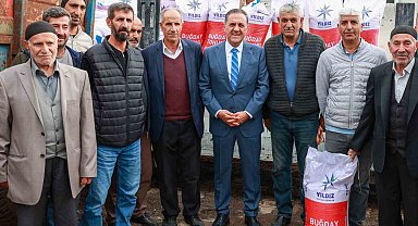 Bingöl'de 400 çiftçiye hibeli buğday tohumu dağıtıldı