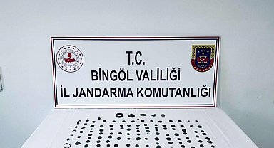 Bingöl'de Osmanlı, Roma ve Bizans dönemine ait 160 adet tarihi eser geçirildi