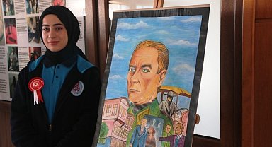 Bitlis'te "Cumhuriyet Resim Sergisi" açıldı