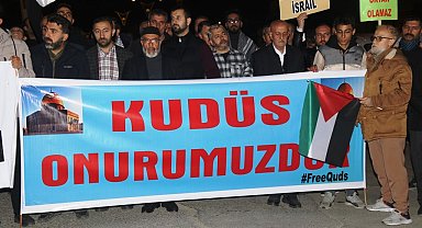 Bitlis'ten İsrail'e kınama