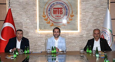 Borsa Başkanı Özcan: "Malatya'yı ayağa kaldırmak için birlikte çalışacağız"